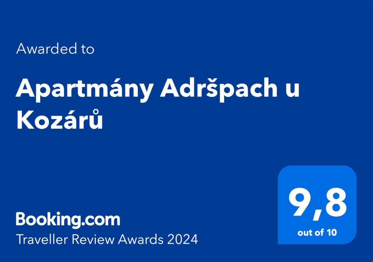 Apartmany Adrspach " U Kozaru " Teplice nad Metují المظهر الخارجي الصورة